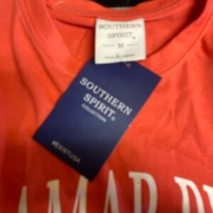 Southern Spirit Coral Men's Short Sleeve Tee